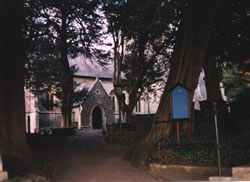 Swansea, Wales 2003 and St. Martin's Church in Laugharne