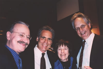 With Arturo Delmoni, Judith Yanchus and Laurence Glazener